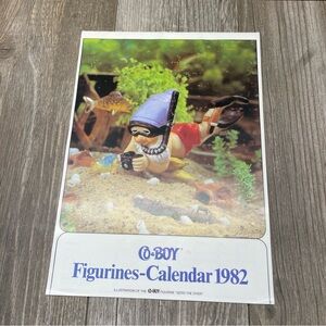 VTG 1982 CO-Boy Figurines-Calendar 1982 Gerd The Diver